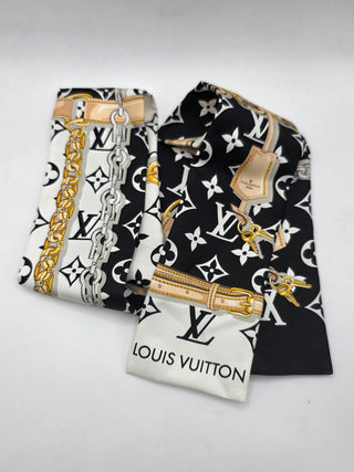 Louis Vuitton LV Monogram Confidential Silk Scarf w/ Tags