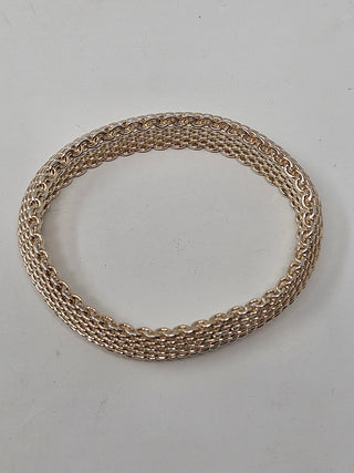 TIFFANY & CO. Somerset Mesh Bangle Bracelet