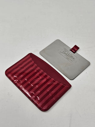 Louis Vuitton 2011 Vernis Rayures Pattern Card Case