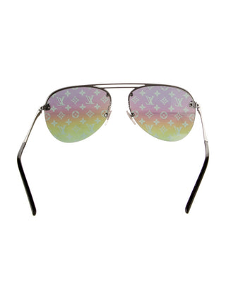 Louis Vuitton Clockwise LV Monogram Aviator Sunglasses