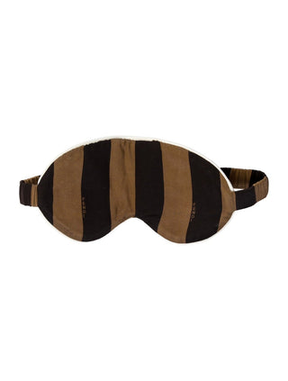 Fendi Satin Brown Multicolor Eye Mask