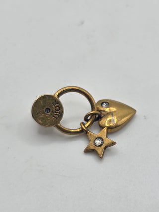 Christian Dior Gold-tone Crystal J'Adior Drop Earrings