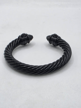 David Yurman Dark Black Aluminum Renaissance Cuff