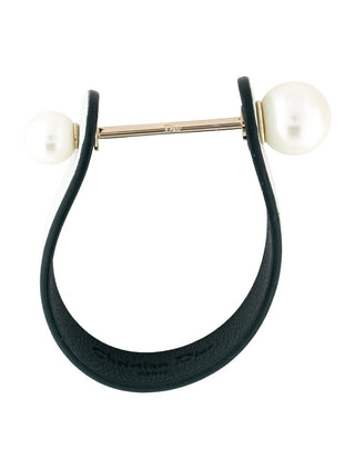 Christian Dior Multicolor Faux Pearl Leather Perle Bracelet