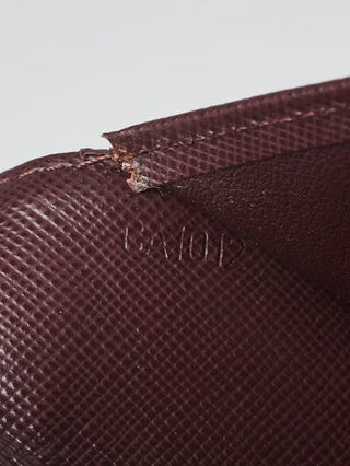 Louis Vuitton Burgundy Sepia Monogram Idylle Canvas Small Agenda Cover/Notebook