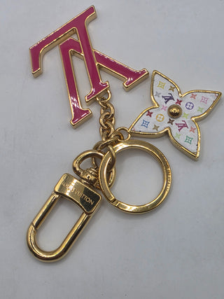 Louis Vuitton LV x TM LV Iconic Monogram Multicolor Key Holder and Bag Charm