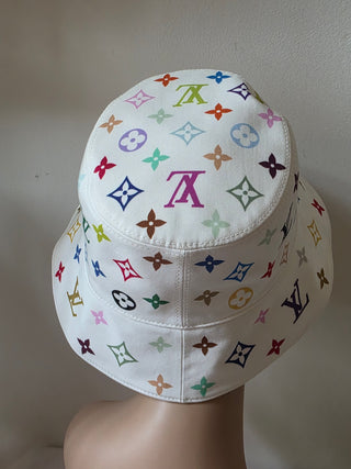 Louis Vuitton White LV x TM Reversible Superflat Bucket Hat