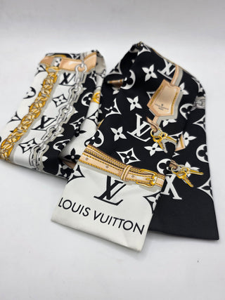 Louis Vuitton LV Monogram Confidential Silk Scarf w/ Tags