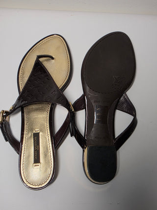Louis Vuitton LV Monogram Patent Leather 40 sz