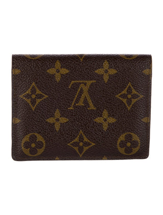 Louis Vuitton Brown 1989 LV Monogram Card Case