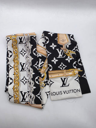 Louis Vuitton LV Monogram Confidential Silk Scarf w/ Tags