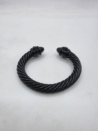 David Yurman Dark Black Aluminum Renaissance Cuff