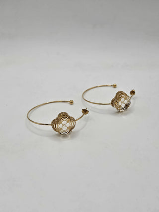 Louis Vuitton Gold-tone A La Folie Hoop Earrings