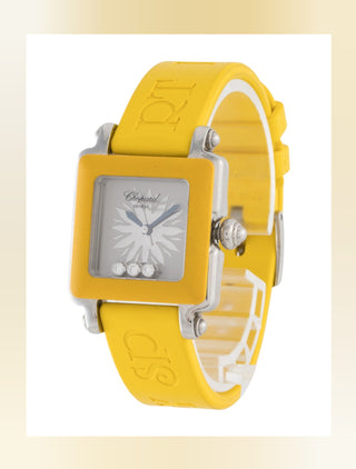 Chopard Yellow Stainless steel Diamond B Happy 2 Watch