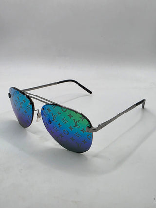 Louis Vuitton Clockwise LV Monogram Aviator Sunglasses
