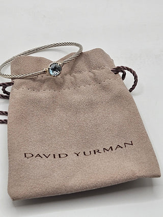 David Yurman Sterling Silver Topaz Petite Châtelaine Bracelet