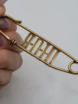 Christian Dior Dior(r)evolution Safety Pin Brooch