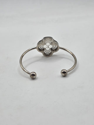 Louis Vuitton Silver-tone Resin A La Folie Resin Cuff Bracelet