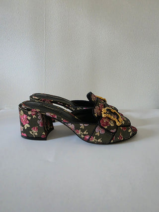Dolce & Gabbana Floral Print Slides 37 sz