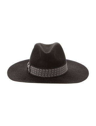 Hermès Faubourg Wide Brim Velvet Hat 56 sz