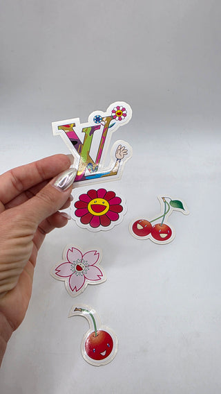 Louis Vuitton set of stickers