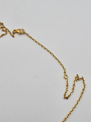 Hermès 18K Gold O'Kelly Pendant Necklace