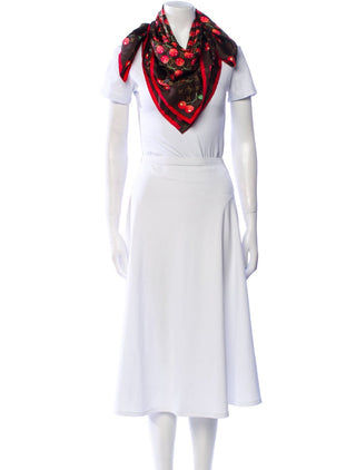 Loui x Takashi Murakami 'Cherries' Silk Scarf Silk Scarf