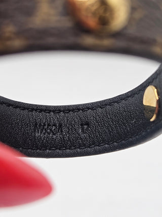 Louis Vuitton Brown LV Monogram Blooming Bracelet