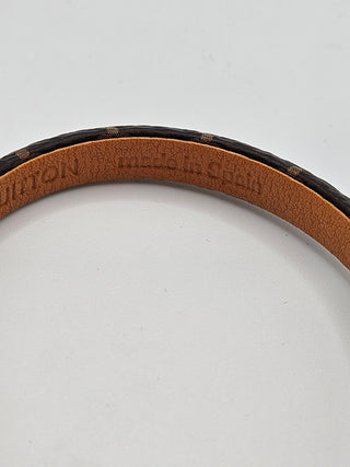 Louis Vuitton Brown LV Charm Tribute Bracelet