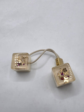 Louis Vuitton Beige LV Monogram Inclusion Hair Cubes