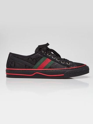 Gucci Black GG Canvas Off The Grid Low Top Sneakers 36.5 sz