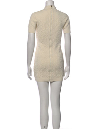 Fendi x Skims Off White FF Graphic Print Mini Dress