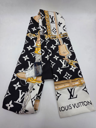 Louis Vuitton LV Monogram Confidential Silk Scarf w/ Tags