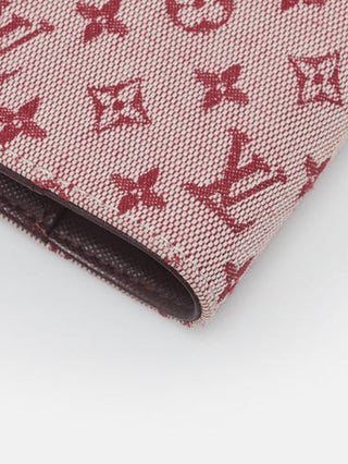 Louis Vuitton Burgundy Sepia Monogram Idylle Canvas Small Agenda Cover/Notebook