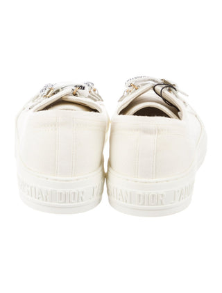 Christian Dior White Walk 'N' Dior Sneakers 39.5 sz