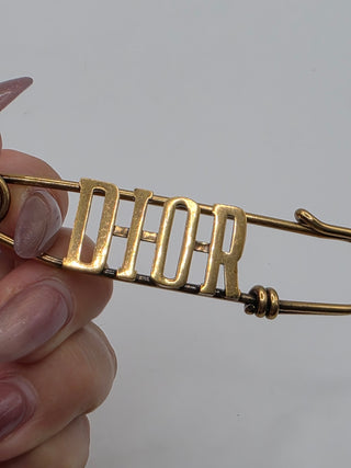 Christian Dior Dior(r)evolution Safety Pin Brooch