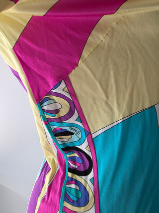 Emilio Pucci Multicolor long-sleeved Signature Print blouse S 38 4 sz