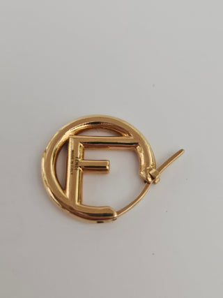 Fendi F is Fendi Logo Mini Hoop Earring Set of 3