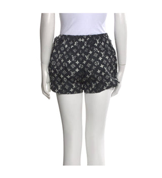 Louis Vuitton Black multicolor LV Monogram shorts S sz
