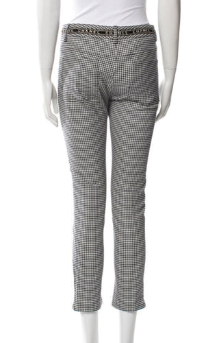 Chanel Black White 2016 Straight Leg Pants S US4 sz