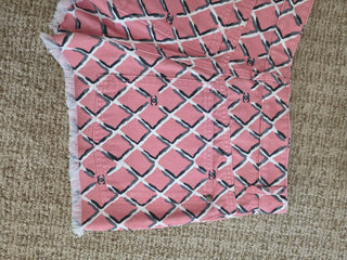 Chanel Pink Multicolor Interlocking CC Print 2018 Mini Shorts US6 FR38 sz