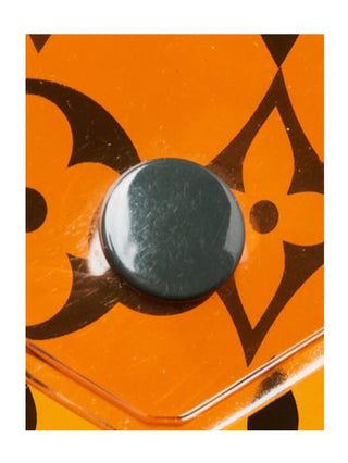 Louis Vuitton Orange LV Monogram PVC Envelope Pouch