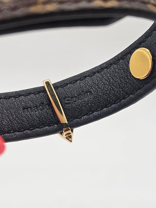 Louis Vuitton Brown LV Monogram Blooming Bracelet