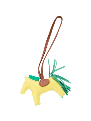Hermès Yellow Milo GriGri Rodeo PM Bag Charm