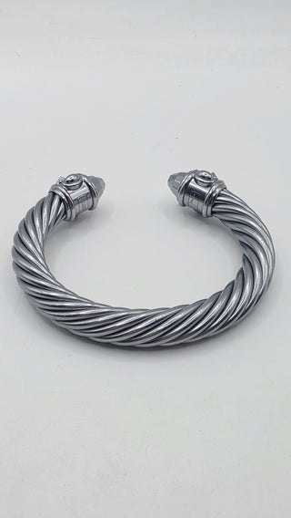 David Yurman Silver Aluminum Renaissance Cuff Bracelet