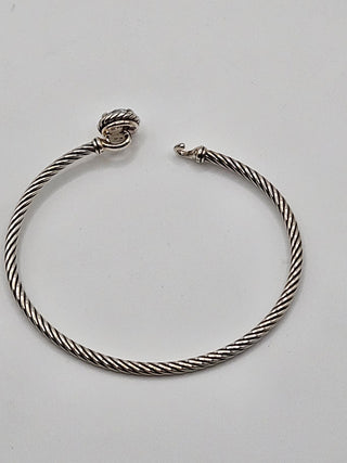 David Yurman Sterling Silver Topaz Petite Châtelaine Bracelet