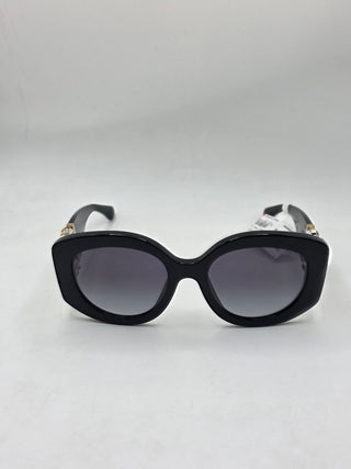 Chanel Black Butterfly Sunglasses Interlocking CC Logo Sunglasses