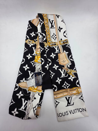 Louis Vuitton LV Monogram Confidential Silk Scarf w/ Tags