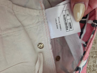 Chanel Pink Multicolor Interlocking CC Print 2018 Mini Shorts US6 FR38 sz