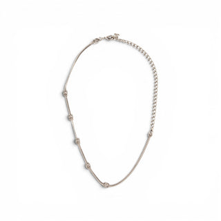 Chanel 2025 Interlocking CC Station Gold-tone Choker Necklace